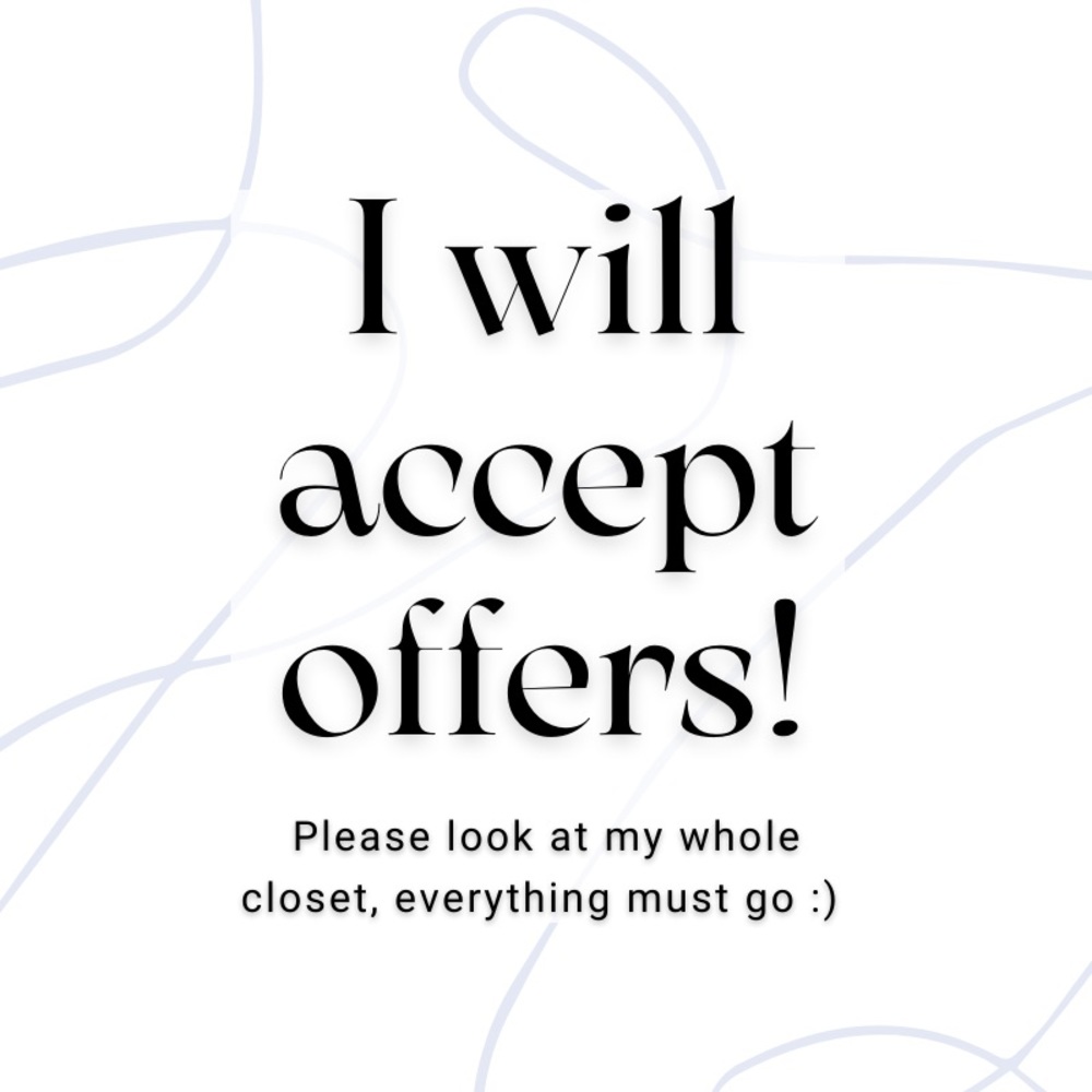 Accepting Offers :)